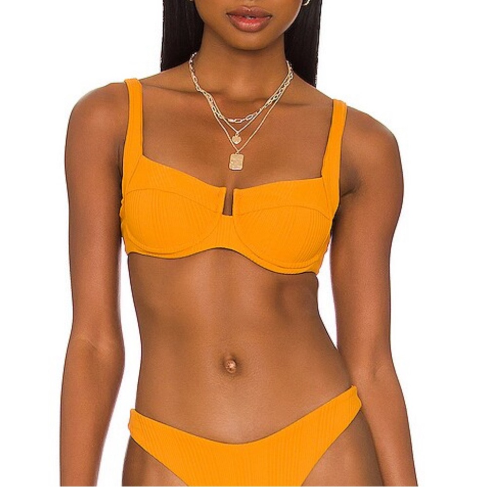 L Space Camellia Bikini Swim Top
